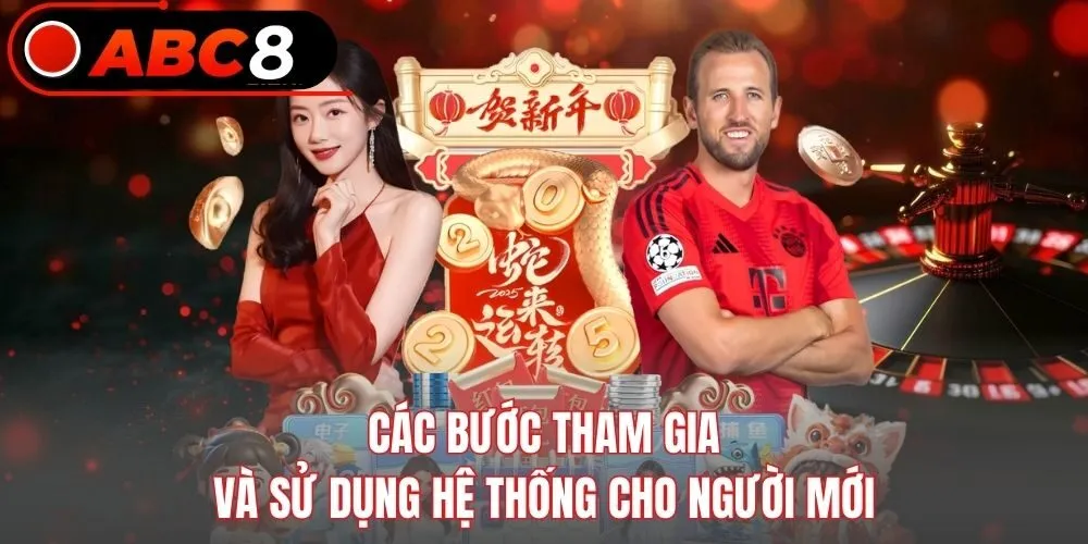 Các bước tham gia và sử dụng hệ thống cho người mới