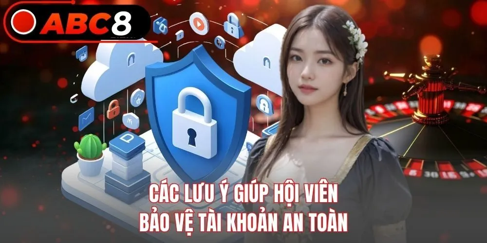 Các lưu ý giúp hội viên bảo vệ tài khoản an toàn