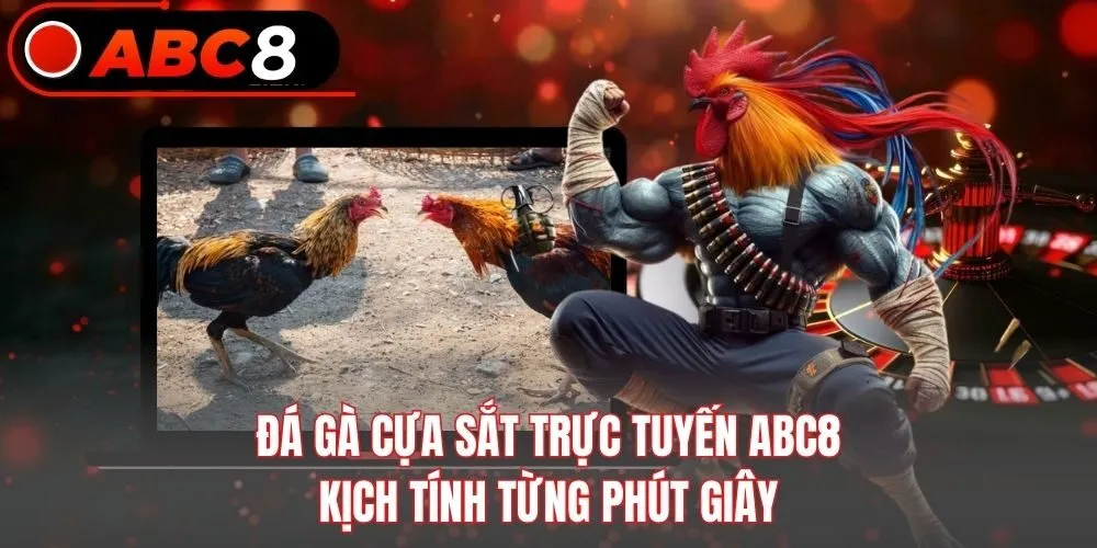 Đá Gà Cựa Sắt Trực Tuyến ABC8 - Kịch Tính Từng Phút Giây