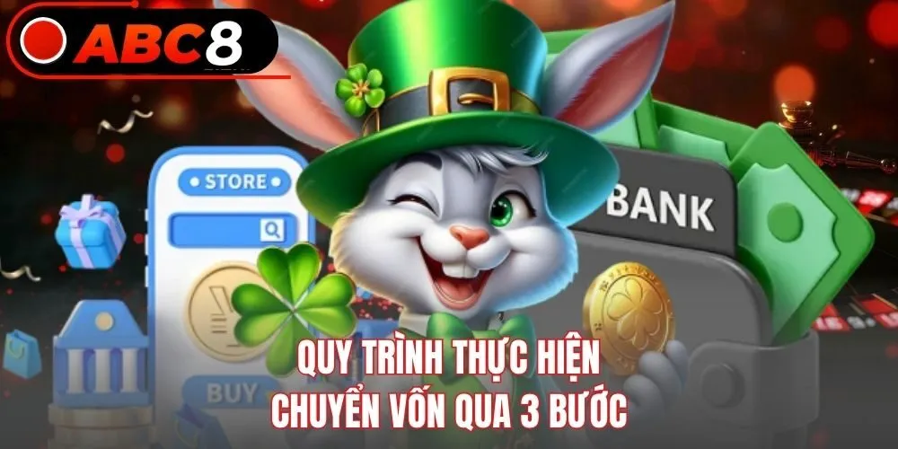 Quy trình thực hiện chuyển vốn qua 3 bước
