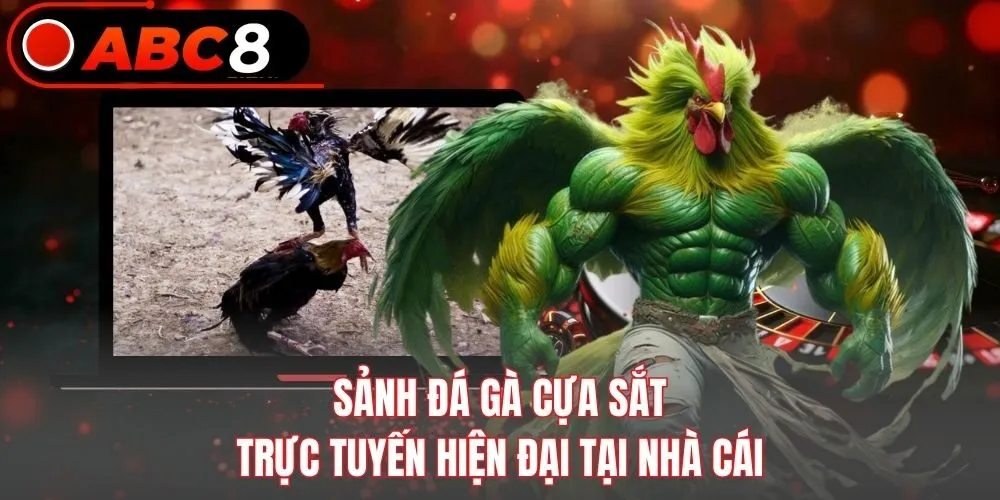 Sảnh đá gà cựa sắt trực tuyến hiện đại tại nhà cái